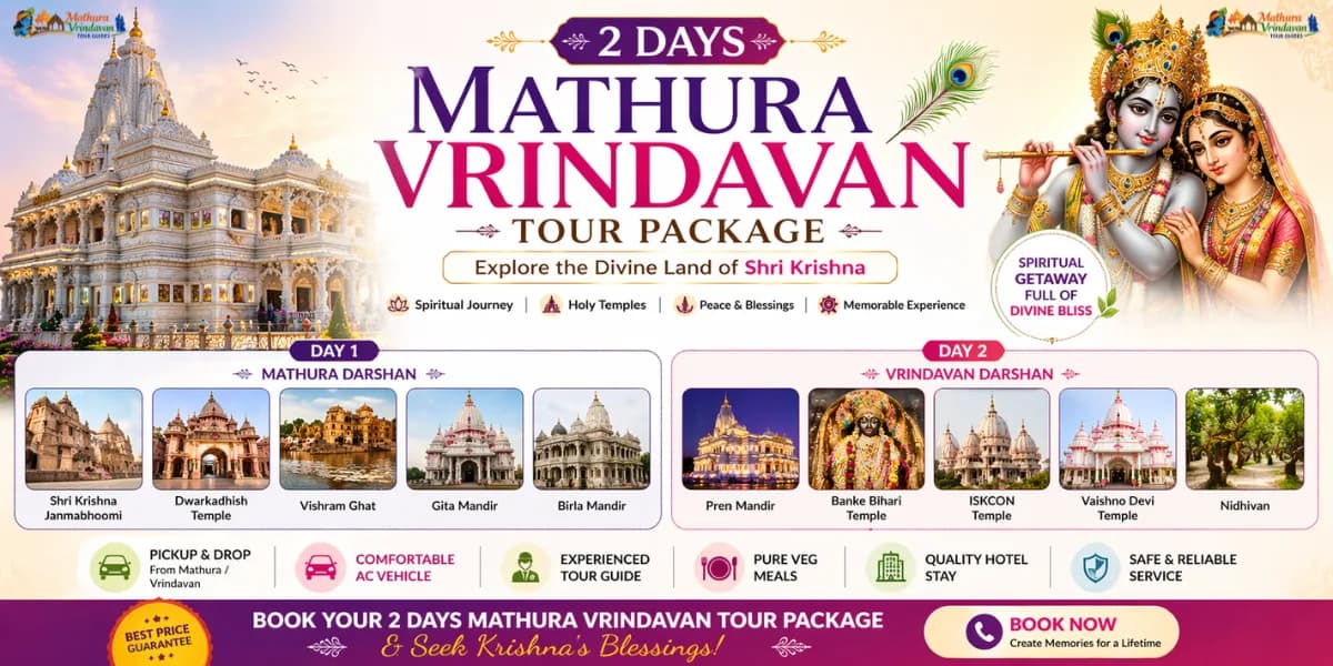 Mathura & Vrindavan Tour — Ayodhya Varanasi tour package